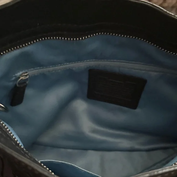 Y2K Black coach Shoulder Bag - Picture 10 of 13